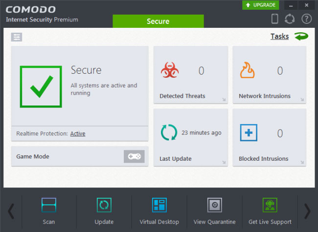 بهترین آنتی ویروس های رایگان جهان 1 Comodo Internet Security