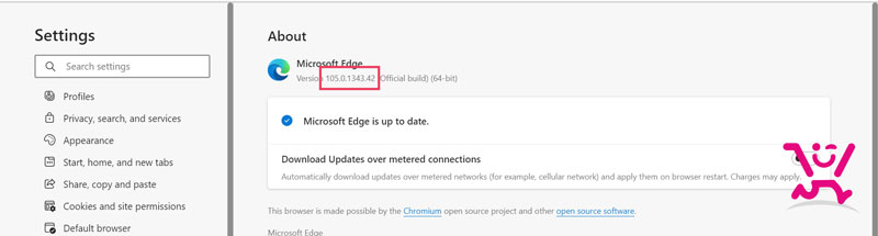 حذف Microsoft Edge ویندوز 1 ورژن Edge