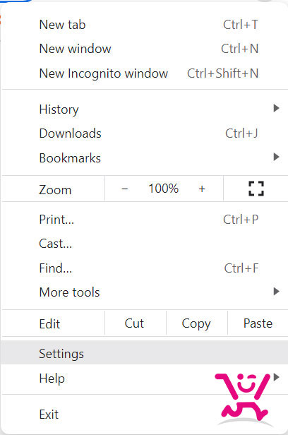 غیر فعال / فعال نمودن جاوا اسکریپت مرورگر Chrome,Mozila,Edge 1 تنظیمات مرورگر کروم