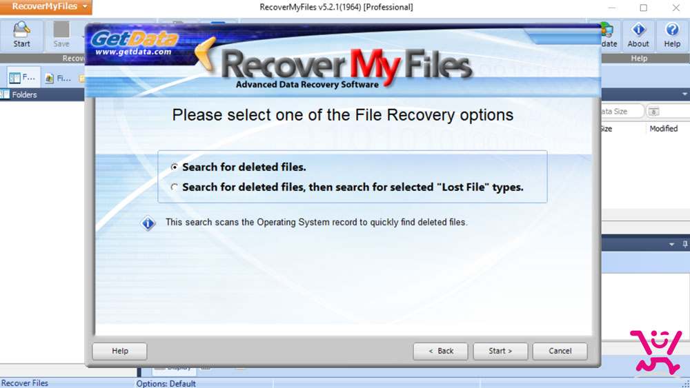 ریکاوری اطلاعات با Recover My Files