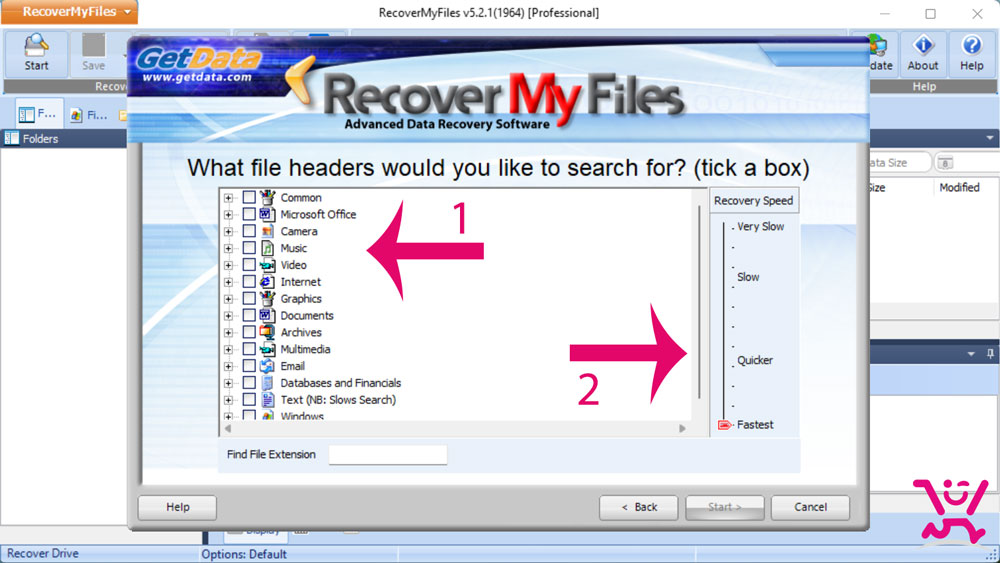 ریکاوری اطلاعات با Recover My Files