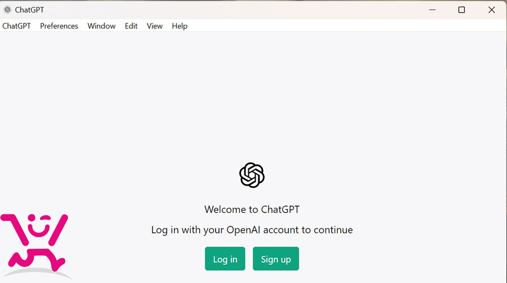 نرم افزار ChatGPT برای کامپیوتر + دانلود