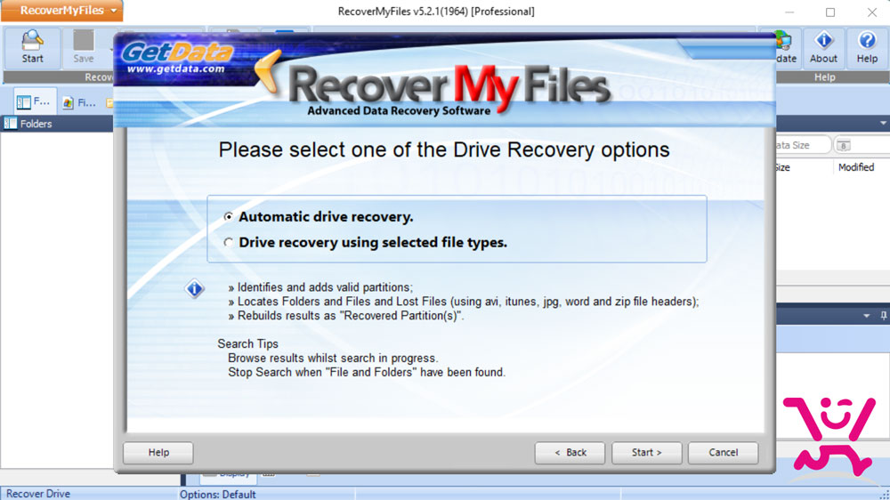 ریکاوری اطلاعات با Recover My Files