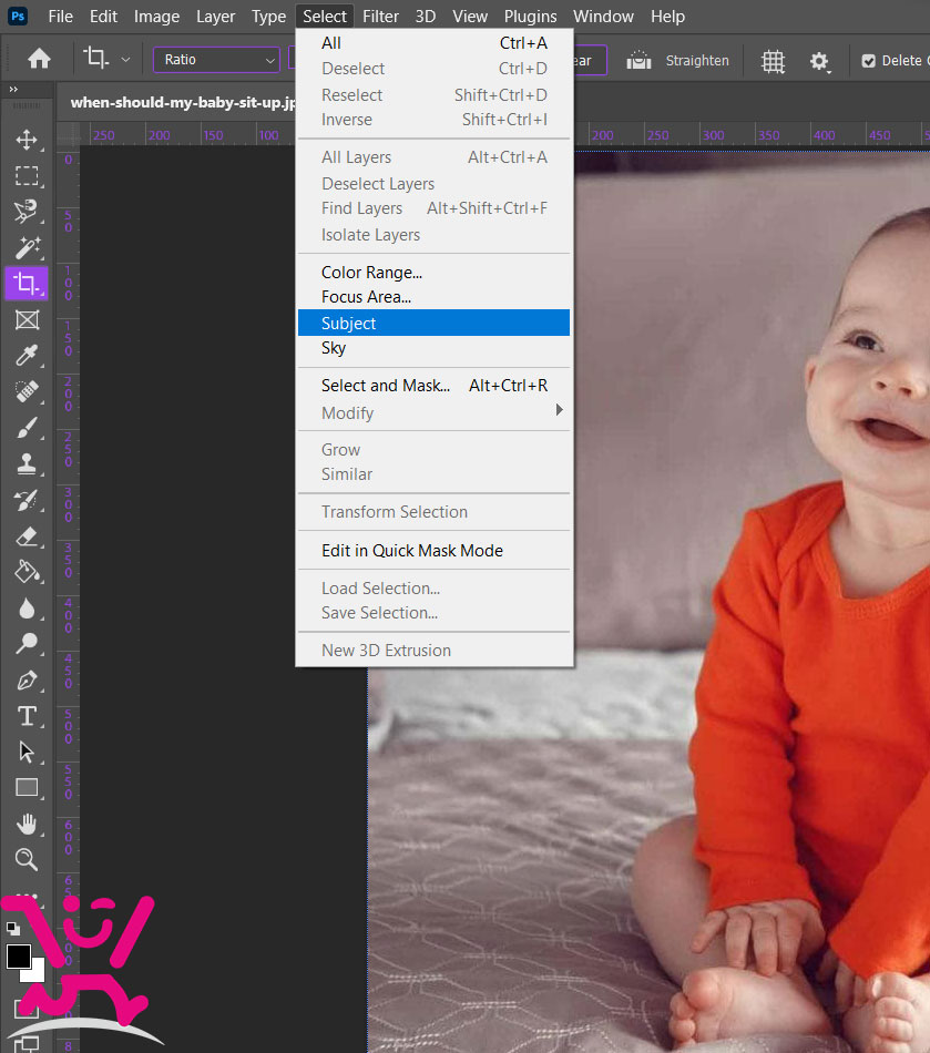 تغییر رنگ لباس در فتوشاپ + آموزش تصویری 1 Subject