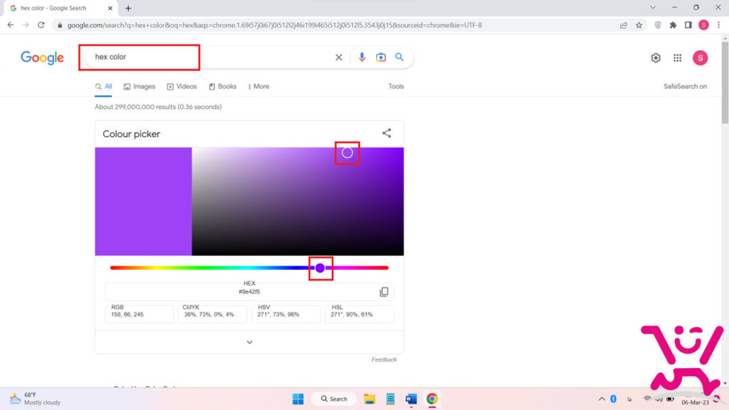 تغییر تم فتوشاپ به روش بسیار ساده + آموزش تصویری 1 color picker