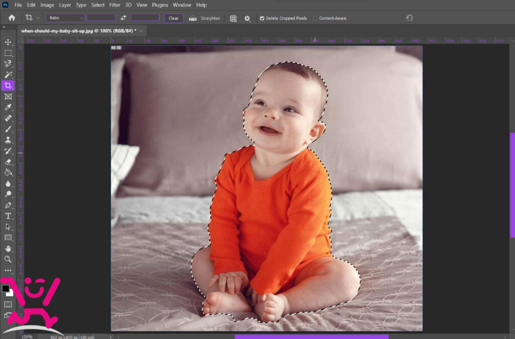 تغییر رنگ لباس در فتوشاپ + آموزش تصویری 2 سلکت در فتوشاپ