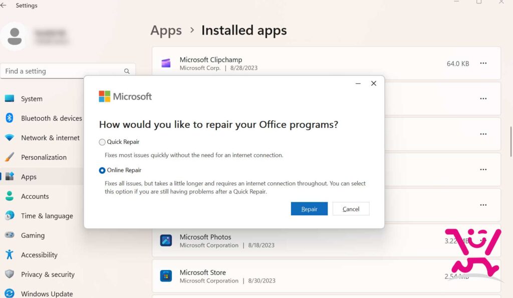 رفع خطای برنامه های Office 2 رفع خطای برنامه های Office